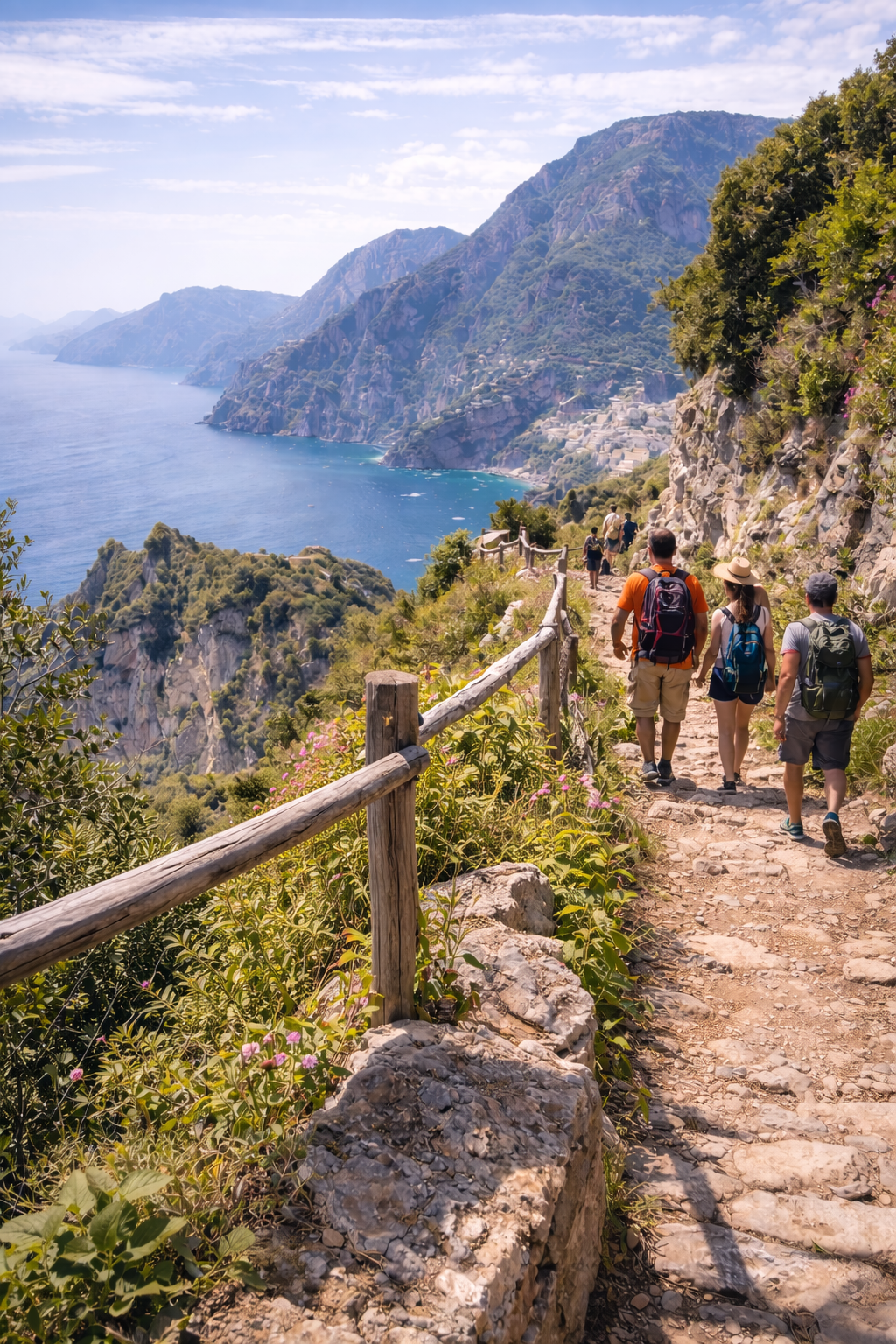 Path of Gods panoramic trail